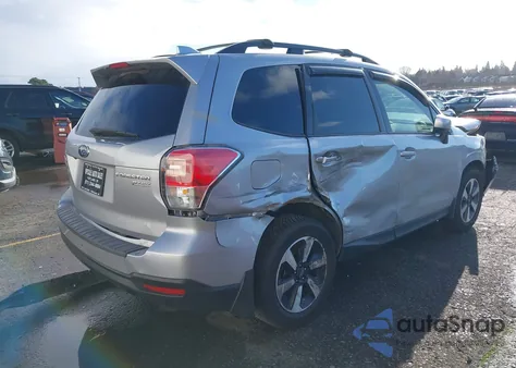 2017 Subaru Forester 2.5I Premium z USA, uszkodzony, nr VIN JF2SJAEC5HH456475